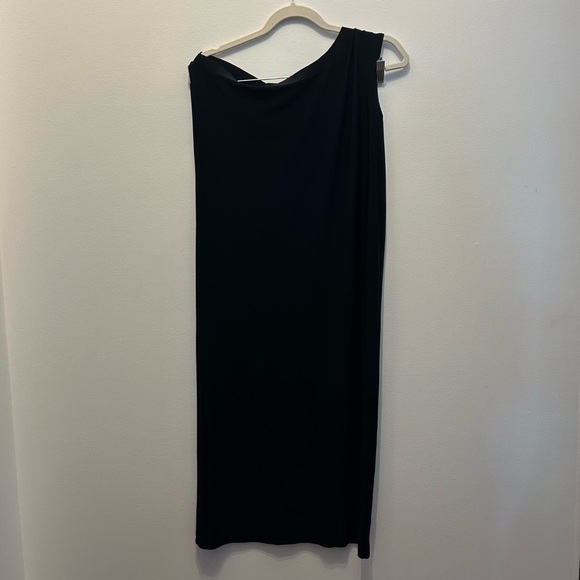 Norma Kamali drop shoulder dress - Picture 2 of 6